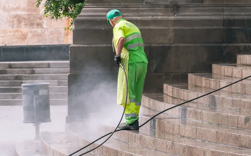 Pressure Cleaning by Olivers Cleaning Contractors